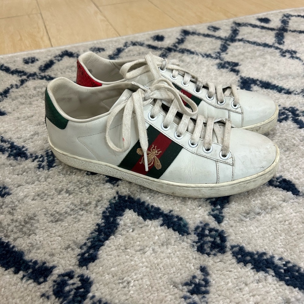 Gucci Ace Sneakers 💚❤️ - Picture 3 of 8